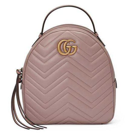 GG Marmont quilted leather backpack - Gucci Women's Backpacks 476671DTDHD5729