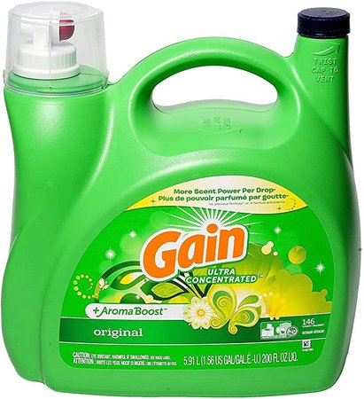 Amazon.com: Gain Aroma Boosted Liquid Laundry Detergent (2x Ultra Concentrated) : Health & Household