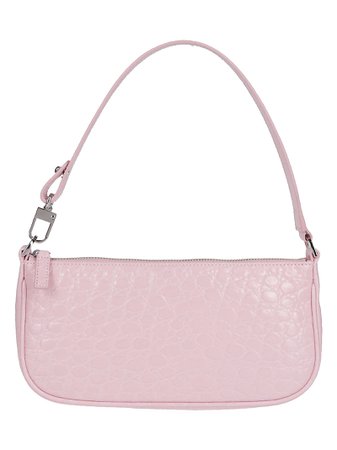 Baby-pink Leather Bag