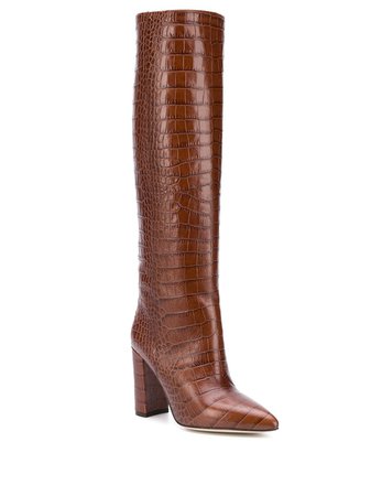 Paris Texas Moc Croco high boots $521 - Buy Online AW19 - Quick Shipping, Price