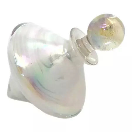 Spinning Top Perfume Bottle | Chairish