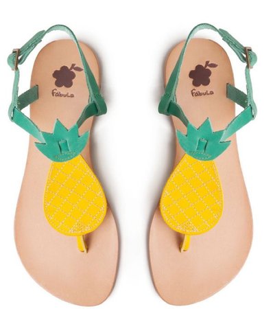 Fabula Pineapple sandals
