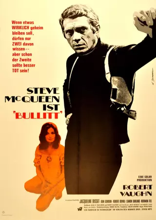Bullitt: Original Film Poster - 1stdibs