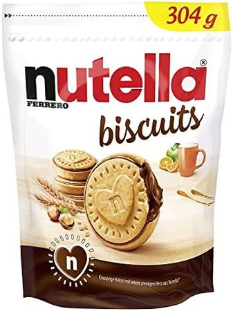 Amazon.com: Nutella Biscuits Resealable Bag, 10.72 Oz : Grocery & Gourmet Food