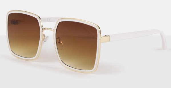white gold sunglasses