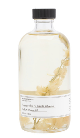 Provence Beauty 8oz Honeysuckle And White Flowers Bath And Shower Oil