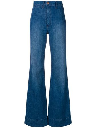 Alice+Olivia high waisted flared jeans $333 - Buy Online SS19 - Quick Shipping, Price