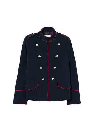 MANGO Military-style jacket