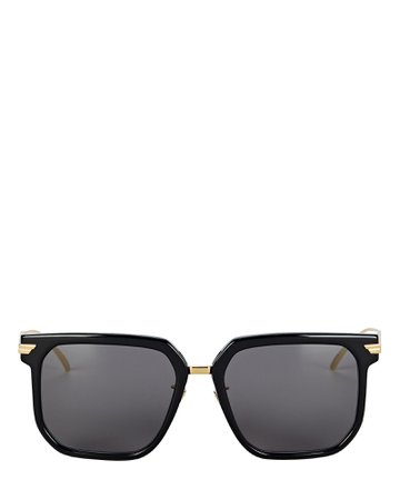 Bottega Veneta Oversized Rectangle Sunglasses | INTERMIX®