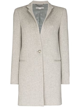 Stella McCartney single-breasted wool coat