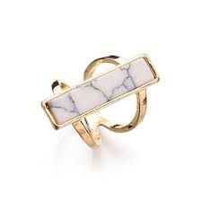 marble cocktail ring - Google Search