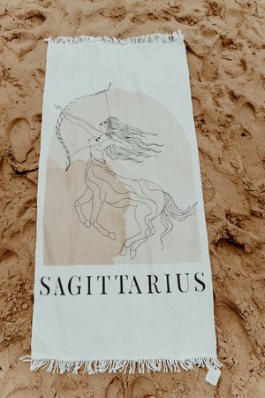 Sagittarius Beach Towel | Etsy