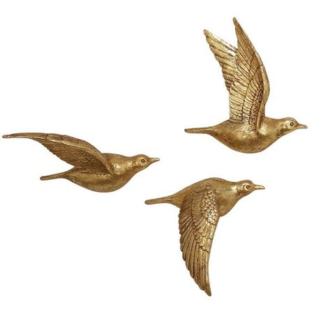 gold birds png