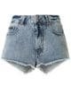 Shop blue Filles A Papa frayed denim shorts with Express Delivery - Farfetch