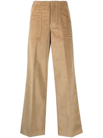 Moncler high-waisted Straight Trousers - Farfetch