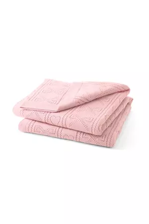 Pointelle Throw Blanket- Home Decor | Shop LoveShackFancy.com