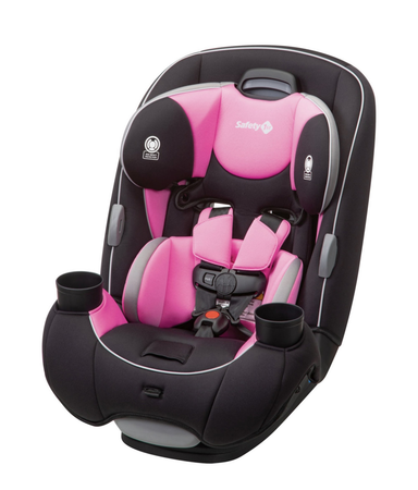 pink carseat