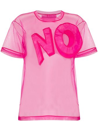 Viktor & Rolf No-appliqué mesh T-shirt £170 - Shop Online - Fast Global Shipping, Price