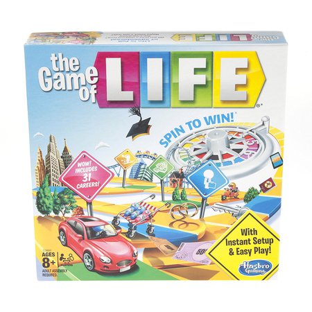 Hasbro The Game of Life Board Game, Game Night, Ages 8 and up (Amazon Exclusive)