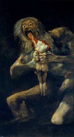 Francisco Goya | Saturn devouring his son | black paintings