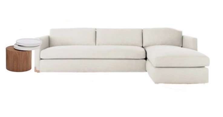white sofa settee