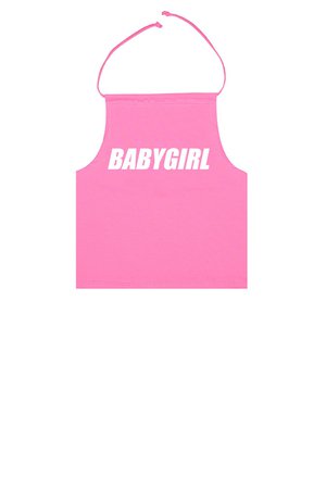 Baby Girl Pink Halter Crop Top