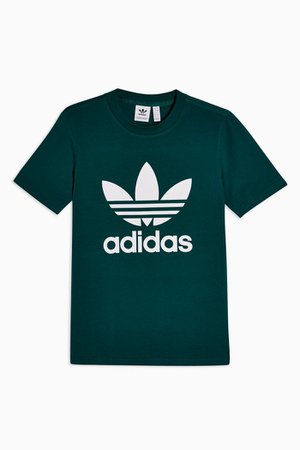 Green Trefoil T-Shirt by adidas | Topshop