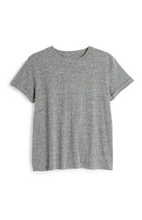 Primark  Grey T-Shirt Shirt tshirt