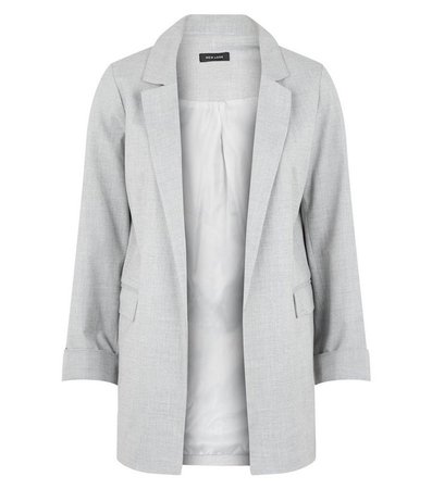 Grey Oversized Blazer | New Look