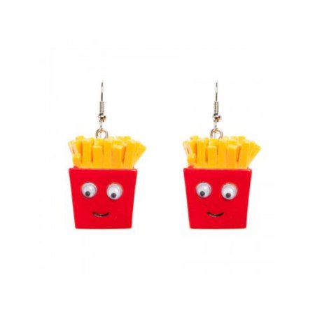 fun French fries fry earrings quirky