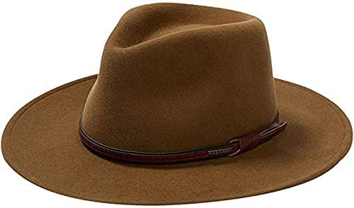 Stetson Men's Bozeman Outdoor Hat, Mushroom, X-Large at Amazon Men’s Clothing store