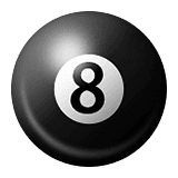 🎱 Pool 8 Ball Emoji on Apple iOS 9.1