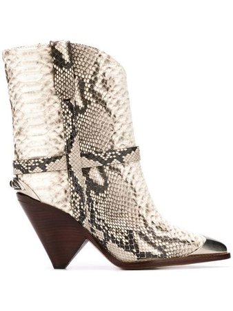 Isabel Marant Lamsy western ankle boots $1,235 - Buy Online - Mobile Friendly, Fast Delivery, Price