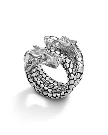 JOHN HARDY Naga Sterling Silver Coil Ring | Bloomingdale's
