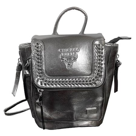 Chicago Bulls Metallic Mini Backpack