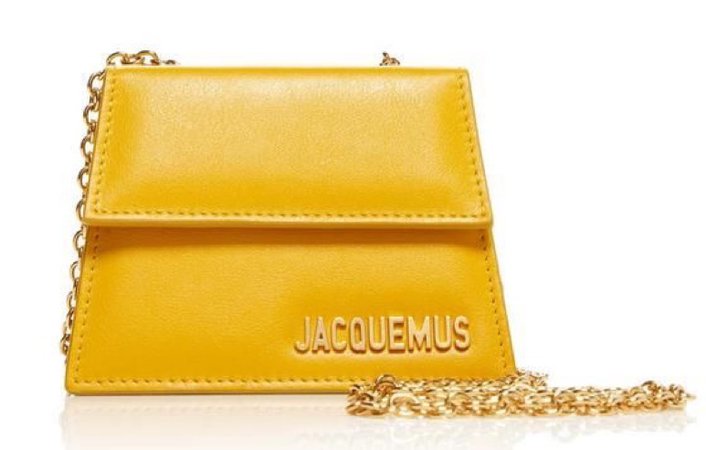 mustard yellow jacquemus bag