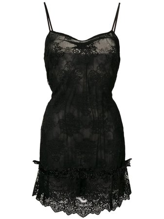 Christian Pellizzari lace mini dress $276 - Shop AW18 Online - Fast Delivery, Price