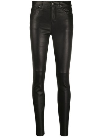 Tommy Hilfiger High-Rise Skinny Trousers Ss20 | Farfetch.com