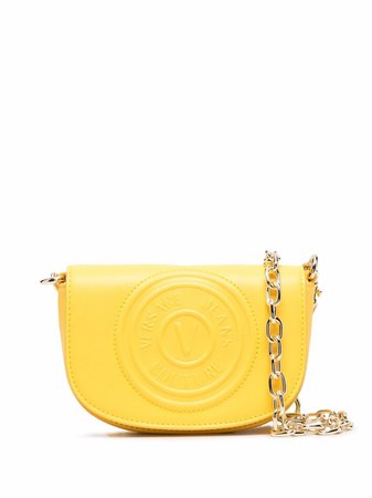 Versace Jeans Couture logo-embossed crossbody bag