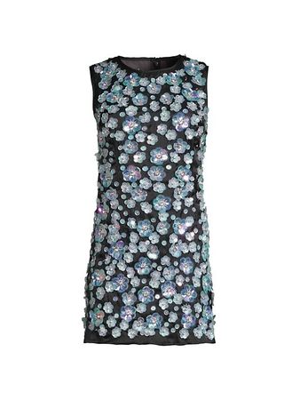 Shop Cynthia Rowley Embellished Minidress | Saks Fifth Avenue