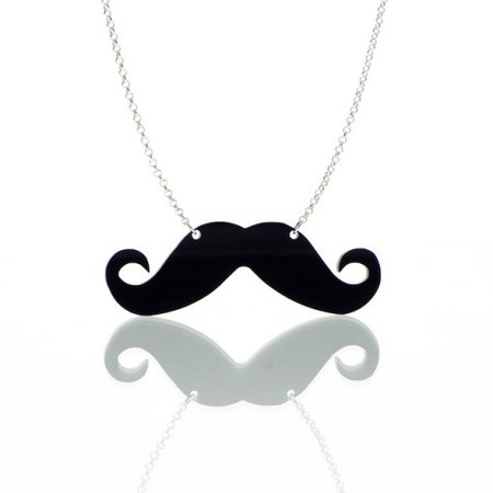 mustache necklace - Google-søgning