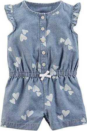 Amazon.com: Carter's Baby Girls' Floral Romper 6 Months: Clothing