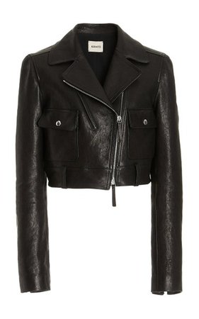 Meyla Leather Jacket By Khaite | Moda Operandi