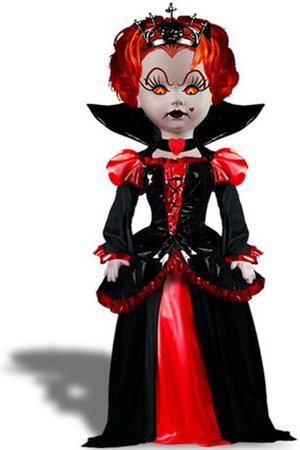 Living Dead Dolls Alice in Wonderland Inferno Doll Queen of Hearts Mezco Toyz - ToyWiz