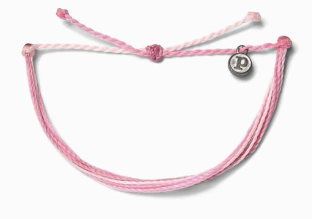 pura vida breast cancer awareness bracelet