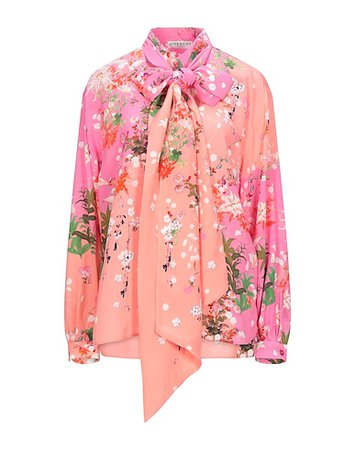 GIVENCHY Floral Shirts & Blouses - Women GIVENCHY Floral Shirts & Blouses online on YOOX United Kingdom - 35441284SC