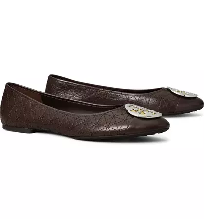 Tory Burch Claire Quilted Ballet Flat (Women) | Nordstrom