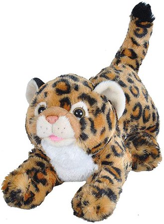 Amazon.com: Wild Republic Leopard Plush, Stuffed Animal, Plush Toy, Gifts For Kids, Playful Series 10 Inches: Toys & Games