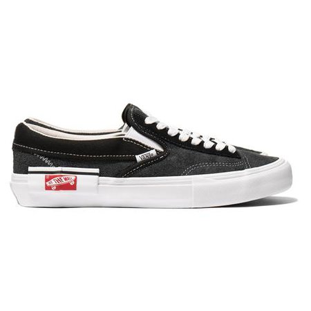 Vans Slip-On Cap LX Black Sneakers