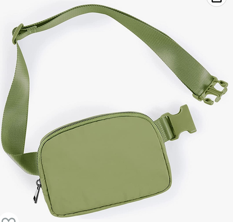 green Fanny pack